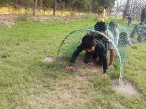 Zip Line, Sky Bike, Artificial Wall Climbing, Zorbing Roller, Running Bungee, Swimming Pool, Rain Dance, Pottery, Shooting, Archery, Multi Activity Net, Commando Net, Adventure Bridges, Cricket Ground, Volleyball Court, Basketball Court, Badminton Court, Football Ground, Table Tennis etc. All of these activities are included in the package at Rajwada Farms - An Ethinic Village, Sports, Picnic Ground & Adventure Park in Faridabad, one of the best adventure park in Delhi NCR